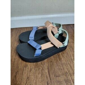 Teva Flatform Universal Platform Sandals Sherbert Women's Size 7